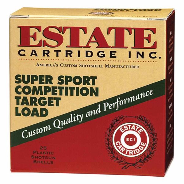 Estate Cartridge Super Sport Shotshells 12 ga 2-3/4″ 1-1/8 oz 1200 fps #7.5 25/ct