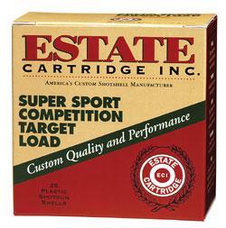 Estate Cartridge Super Sport Shotshells 12 ga 2-3/4″ 1 oz 1180 fps #8 25/ct