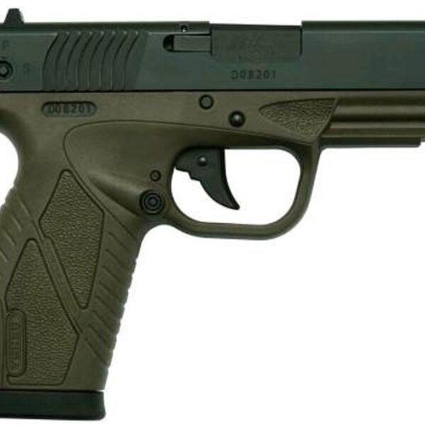 Bersa BPCC 9mm DAO Micro-Compact Pistol 3.3″ OD Green 8rd