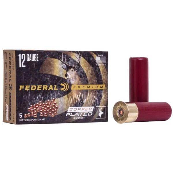 Federal Premium Vital-Shok 12 ga 3″ MAX 41 plts #4B 1100 fps – 5/box