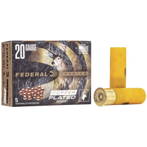 Federal Premium Vital-Shok 20 ga 2 3/4″ MAX 20 plts #3B 1175 fps – 5/box