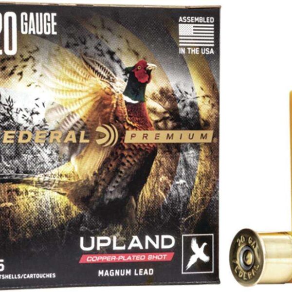 Federal Wing-Shok Magnum Shotshells 20ga 3″ 1-1/4oz 1300 fps #5 25/ct