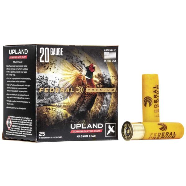 Federal Premium Wing-Shok Magnum – 20ga 3″ 1-1/4oz. #6-Shot 25/Box