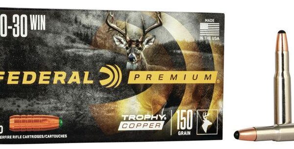 Federal Premium Trophy Copper Rifle Ammunition .30-30 Win 150 gr TC 2300 fps 20/ct
