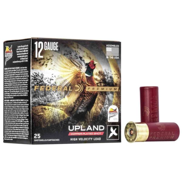 Federal Premium Wing-Shok Pheasants Forever High Velocity – 12ga 2-3/4″ 1-1/4oz. #5-Shot 25/Box