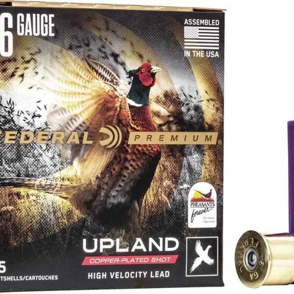 Federal Premium Prairie Storm Shotshells 16gs 2-3/4″ 1-1/8oz 1425 fps #4 25/ct