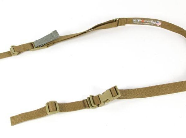 Blue Force Vickers 2-Point Combat Sling with Acetal Adjuster Coyote Brown