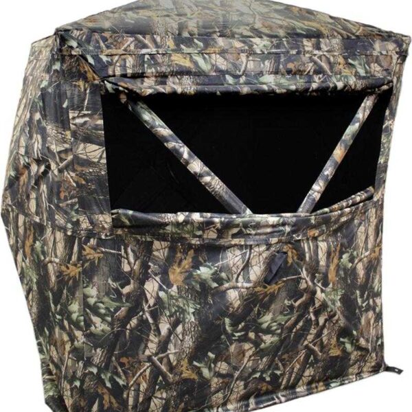 HME 2-Person Ground Blind With 150D Shell 62″ x 62″ x 66″