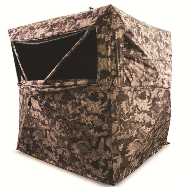 HME 3-Person Pop-Up Ground Blind 75x75x67″ Cervidae Camo