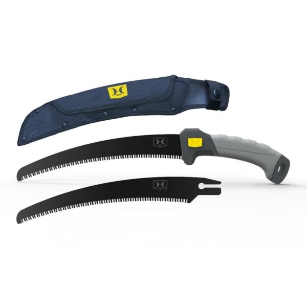 GSM Hawk Pruning Saw 11″ Carbon Steel Blade w/ Nylon Sheath Replaceable Blade