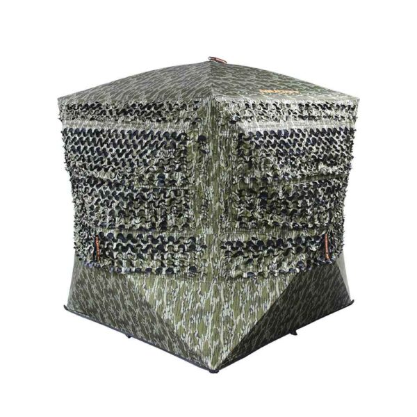 Muddy Carnage Die Cut Ground Blind Mossy Oak Bottomland
