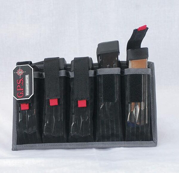 G-Outdoors Pistol Magazine Tote 10 Magazines Capacity-Black