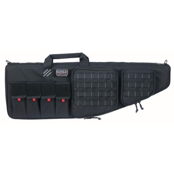 G-Outdoors Tactical AR Case with External Handgun Case 32″ Black