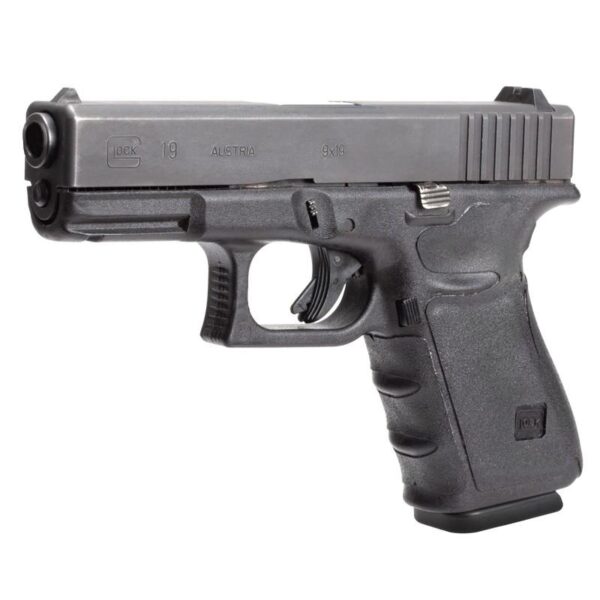 Hogue Wrapter Rubber Adhesive Grip for GLOCK Gen 3 Models 17 17L 18 22 24 31 34 35 37 – Black