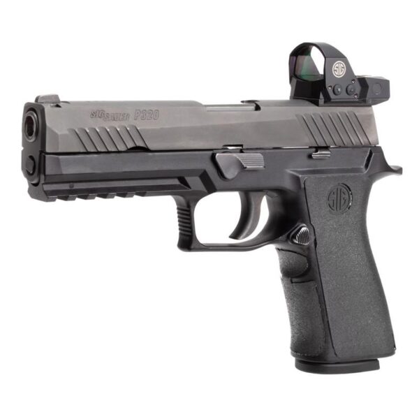 Hogue Wrapter Rubber Adhesive Grip for SIG SAUER P320 Full Size Models (X5 Grip Module) – Black