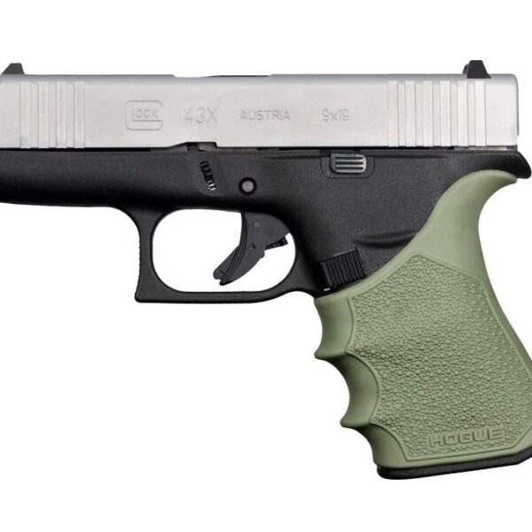 Hogue HandAll Beavertail Grip Sleeve Glock 43X 48 – OD Green