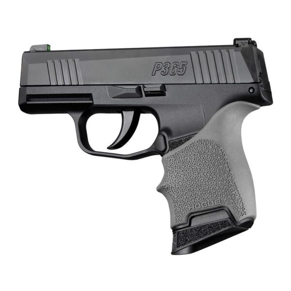 Hogue HandAll Beavertail Handgun Grip Sleeve for Sig Sauer P365 Slate Grey