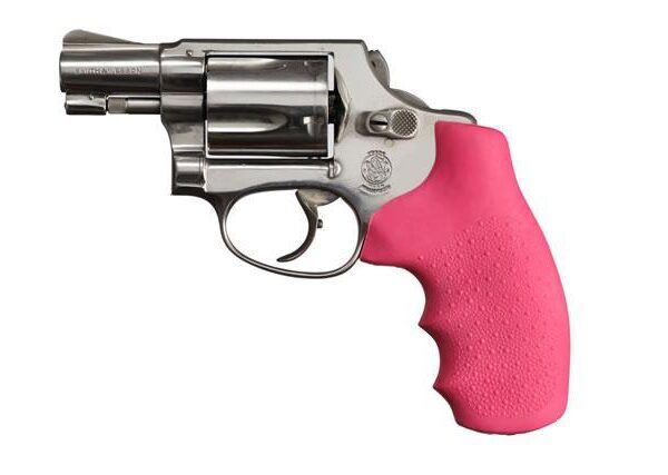 Hogue S&W J Frame Round Butt Rubber MonoGrips