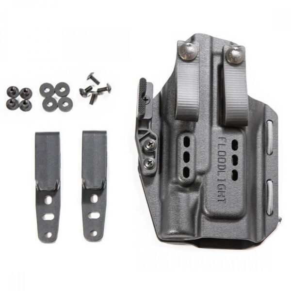Henry Holsters Spark IWB Light-Bearing Holster, TLR-1/TLR-1 HL, Charcoal Gray, Ambidextrous