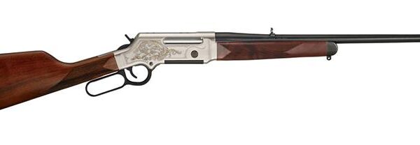 Henry Lever Action .308 Win Rifle 20″ Blued Walnut Adj Sights 4-rd