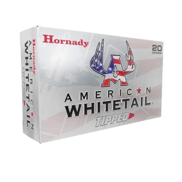 Hornady American Whitetail Tipped SST Rifle Ammunition 7mm-08 Rem 139gr PT 2860 fps 20/ct