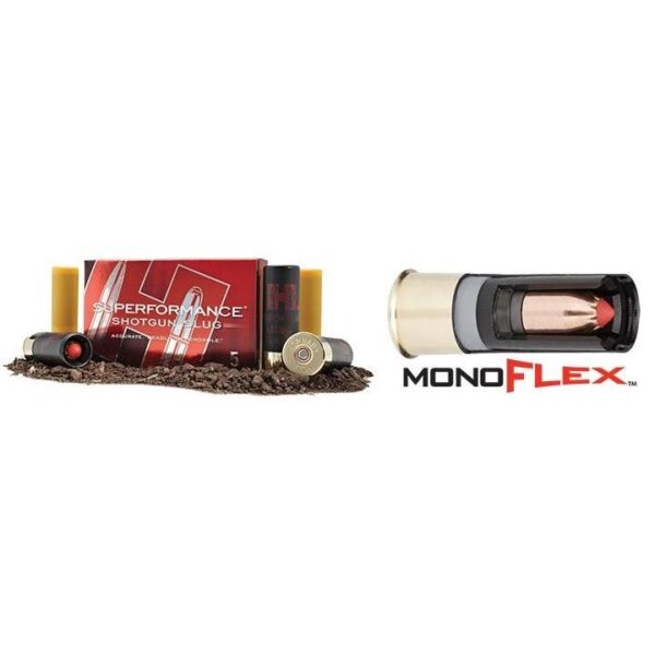 Hornady Superformance 12 ga 2 3/4″ 300 gr Slug 1950 fps – 5/ct