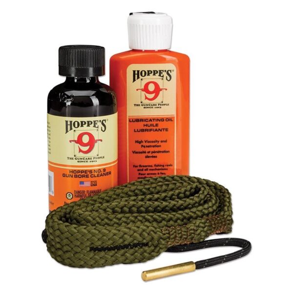 Hoppe’s 1.2.3. Done Pistol Cleaning Kit .40 cal 10mm