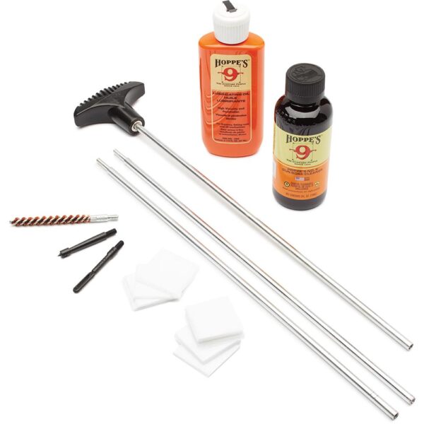 Hoppe’sCleaning Kit for Calibers .22 .222 .223 .224 .225 .243 .25 .25-06 .257