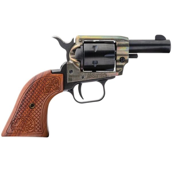Heritage Rough Rider .22 LR SA Revolver 3.6″ 6-Round Black