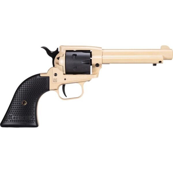Heritage Rough Rider .22 LR SA Revolver 4.75″ 6-Round Sabre Sand Cerakote