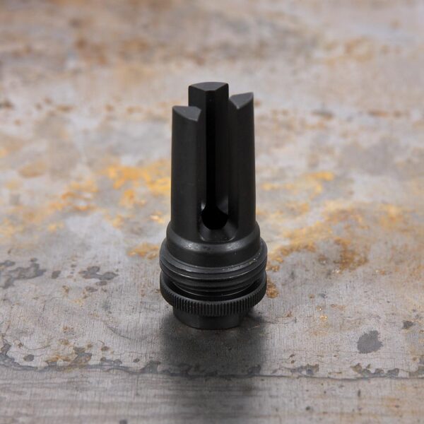 SilencerCo ASR Flash Hider 1/2×28 9mm Luger Black