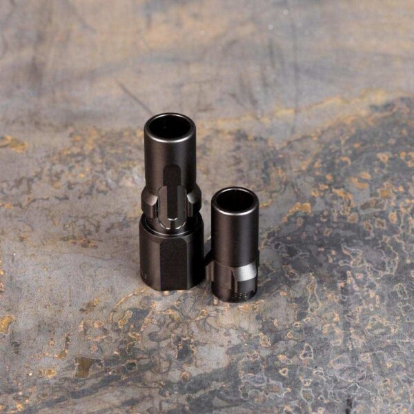 SilencerCo 3-Lug Muzzle Device 5/8×24 9mm Luger