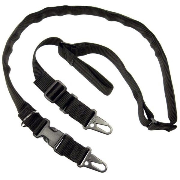 TacShield Warrior 2n1 Sling with HK Snap Hook 1.25″ Black