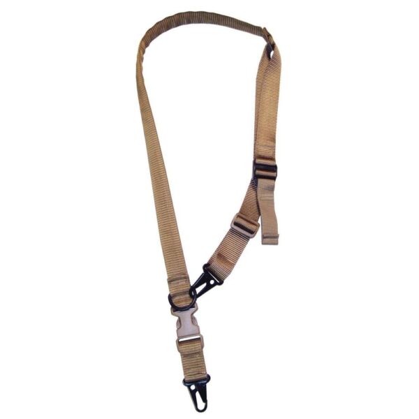 TacShield Warrior 2n1 Padded Sling with HK Snap Hook 1.25″ Coyote