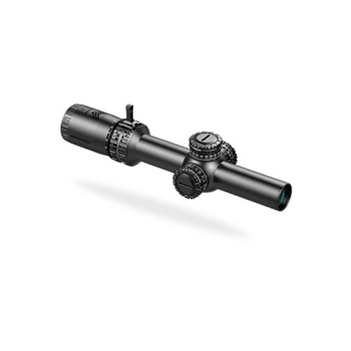 Swampfox Arrowhead LPVO Series Rifle Scope – 1-10×24 30mm SFP Green IR BDC Black