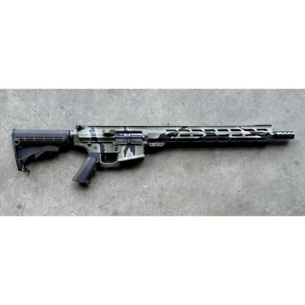 GLFA Tactical Pursuit Rifle .308 Win 10rd Magazine 16″ Barrel Green Camo