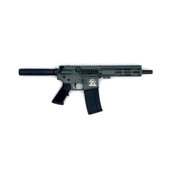 Great Lakes AR-15 Pistol .223 Wylde 30rd Magazine 7.5″ Nitride Barrel Charcoal
