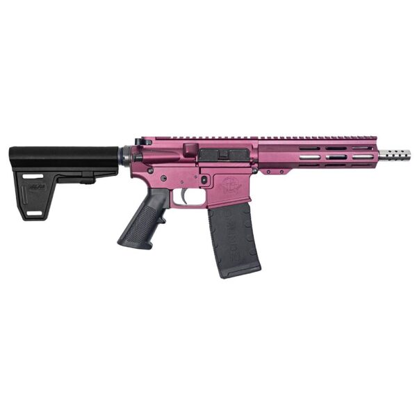 GLFA 223 Wylde Braced Pistol .223 Wylde 30rd Magazine 7.5″ Stainless Steel