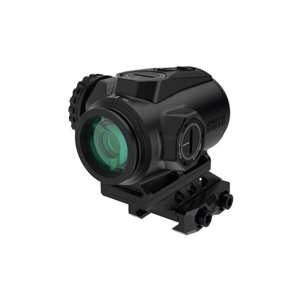 Swampfox Raider 1×20 Micro Prism Green BRC Reticle Black
