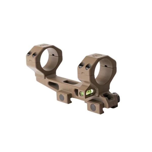 RPM Bravo 30mm Cantilever Mount (1.50”) With Co-Linear Bubble Level FDE