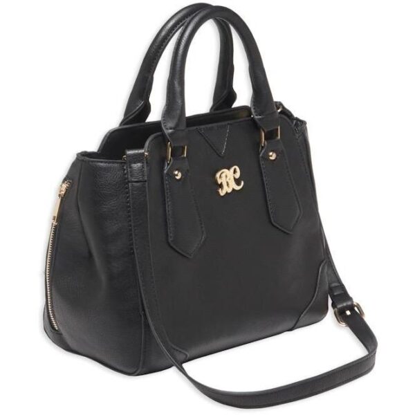 Bulldog Satchel Style Conceal Carry Purse W/ Holster – Black W/ Black Trim