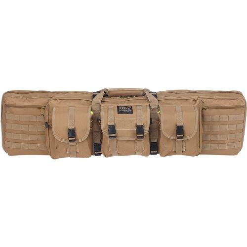 Bulldog Double Tactical Rifle Case 37″ Tan