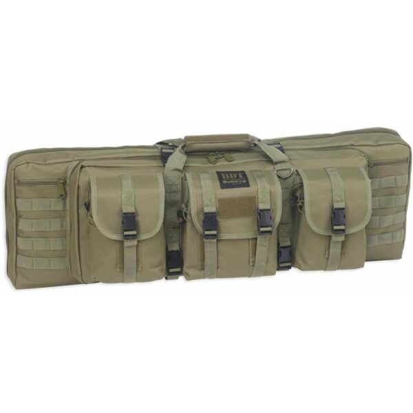 Bulldog Double Tactical Rifle Case 43″ Green