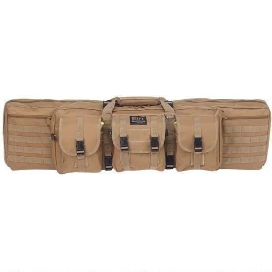 Bulldog Double Tactical Rifle Case 43″ Tan