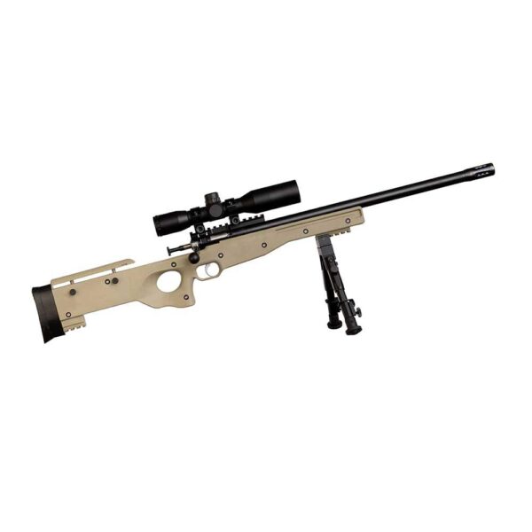 Crickett .22 LR Single Shot Bolt-Action 16.1″ Blued Youth Package FDE