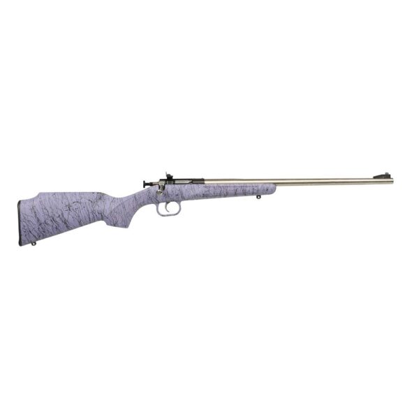 Crickett .22 LR Single Shot Bolt-Action 16.1″ Blued Youth Rifle Black