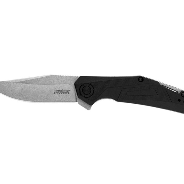 Kershaw Camshaft Knife with SpeedSafe 3″ Clip Point Blade Black