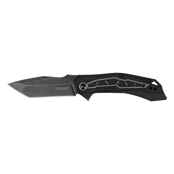 Kershaw Flatbed Assisted Folding Knife 3 1/8″ Tanto Blade Black