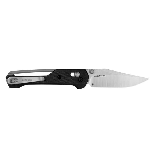 Kershaw Airspace Folding Knife 3″ Clip Point Blade Black