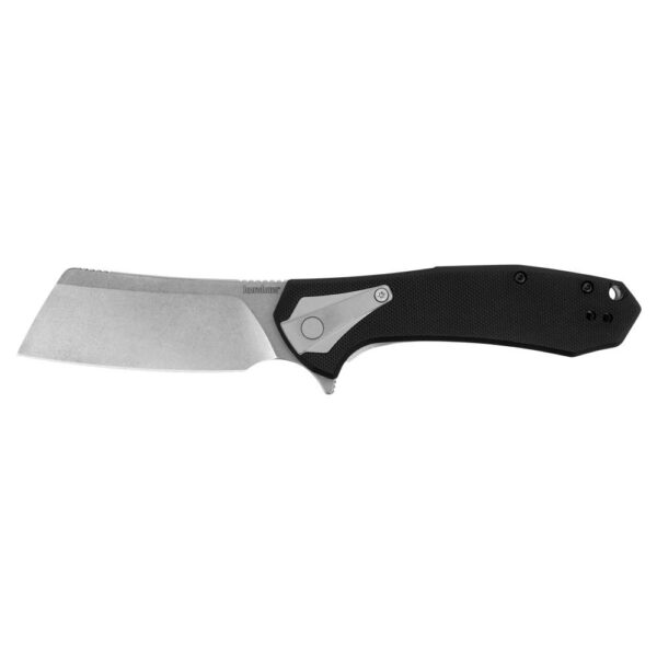 Kershaw Bracket Folding Knife 3-2/5″ Cleaver Blade Black